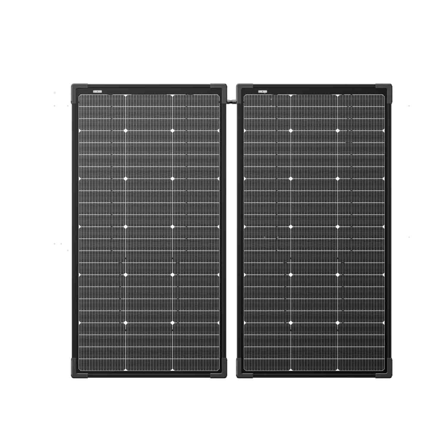 EcoFlow 125W Bifacial Modular Solar Panel | 2-Pack
