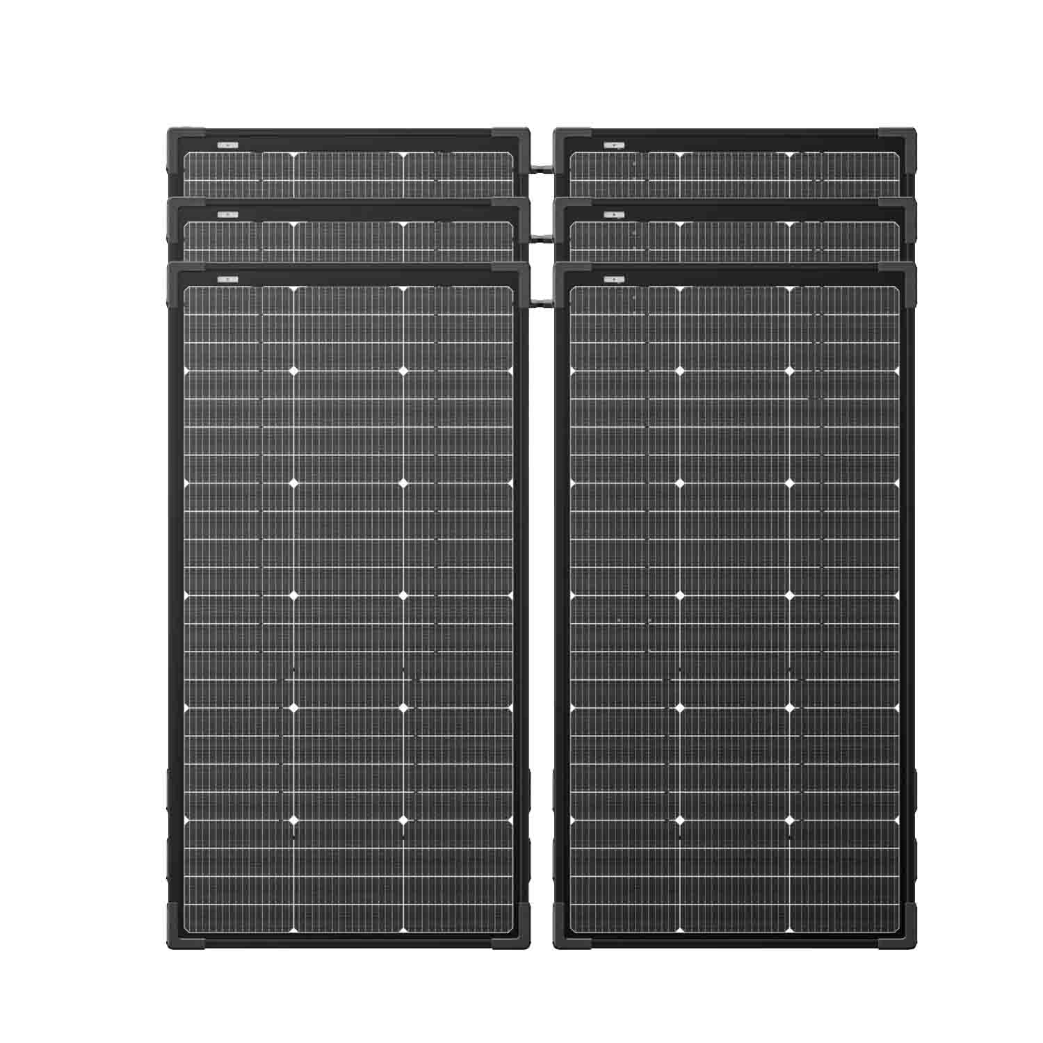 EcoFlow 125W Bifacial Modular Solar Panel | 2-Pack