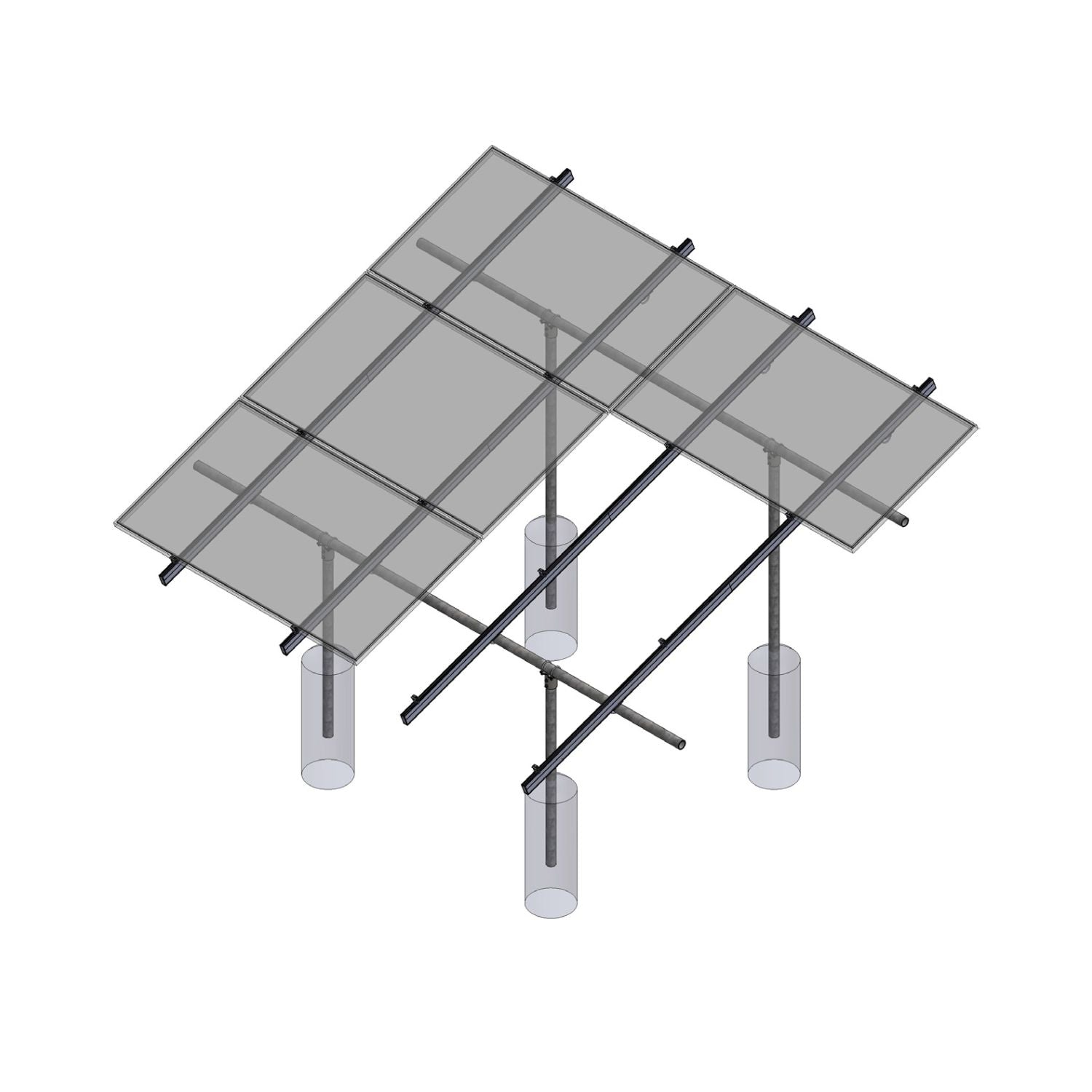 Tamarack Ground Mount Solar Racking Kit