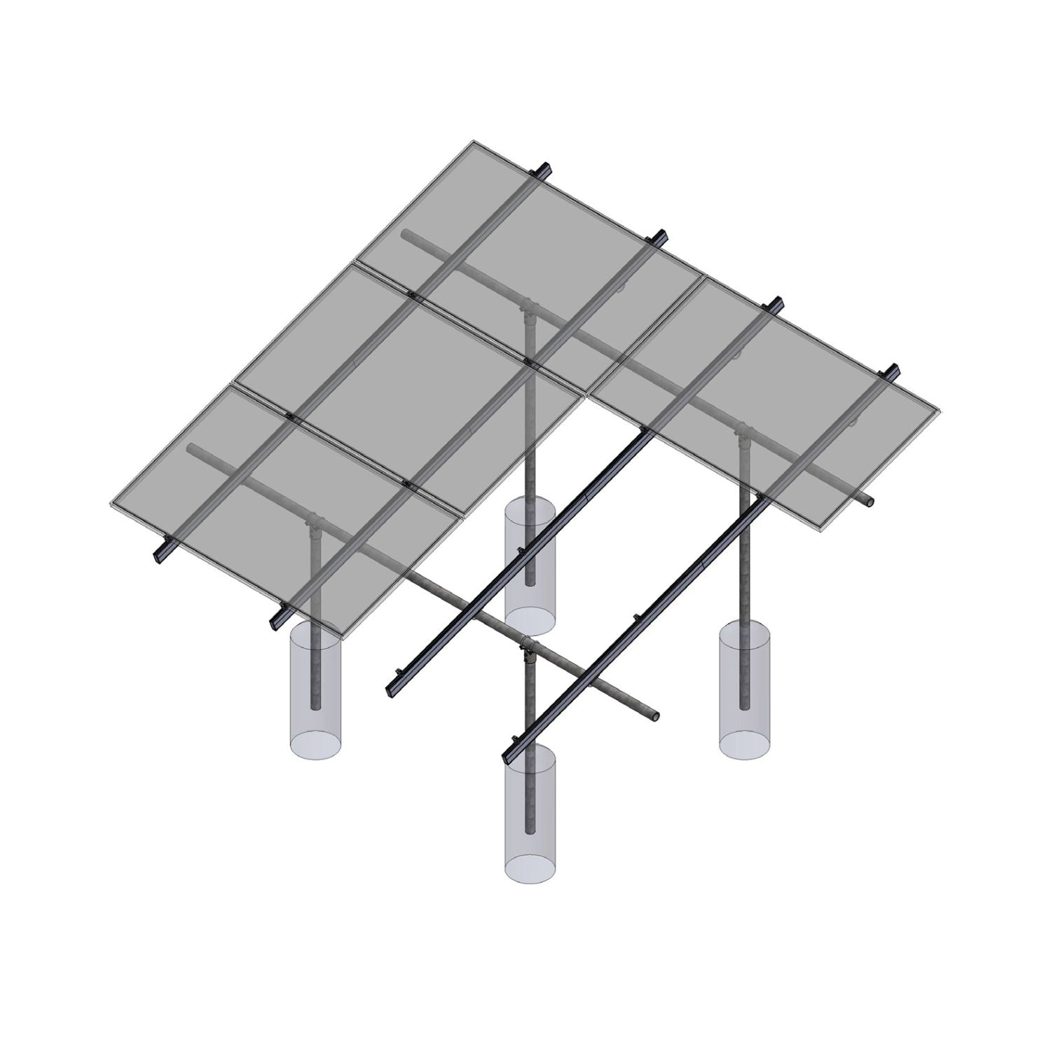 Tamarack Ground Mount Solar Racking Kit
