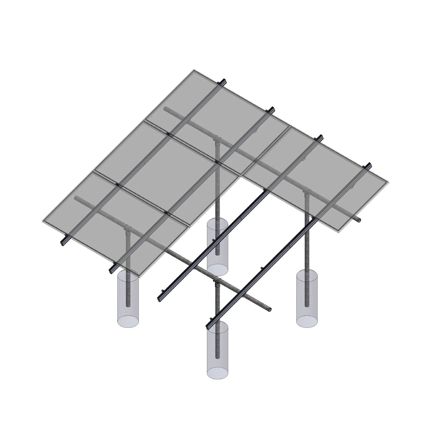 Tamarack Ground Mount Solar Racking Kit