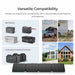 Versatile compatibility with portable power stations and batteries shown in images and a Renogy Solar Suitcase Kit 400W Lightweight Portable RV Kit