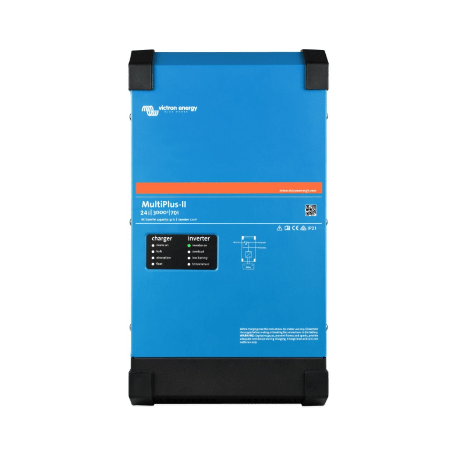 Victron 24V MultiPlus-II 120V 3k Inverter/Charger