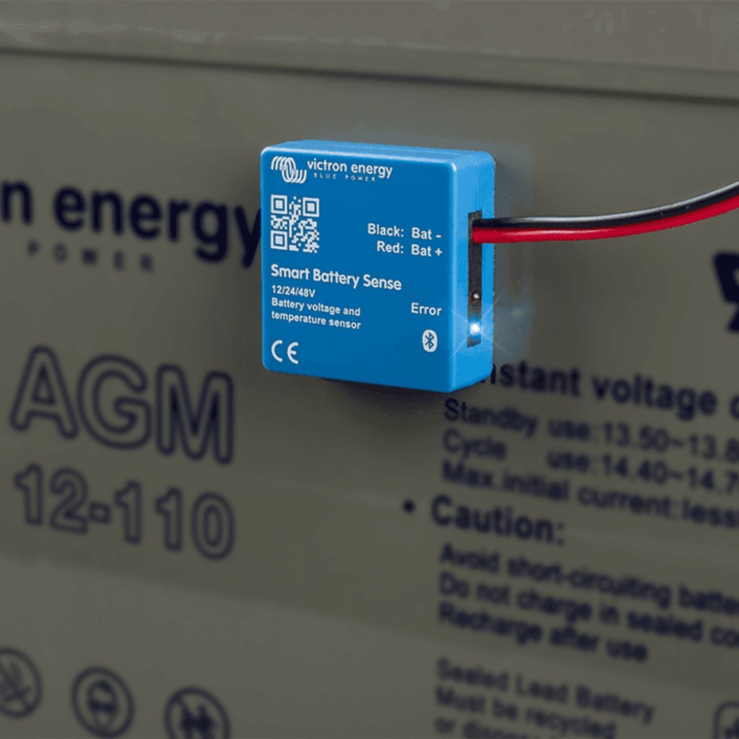 Victron Energy Smart Battery Sense 10m Version when used