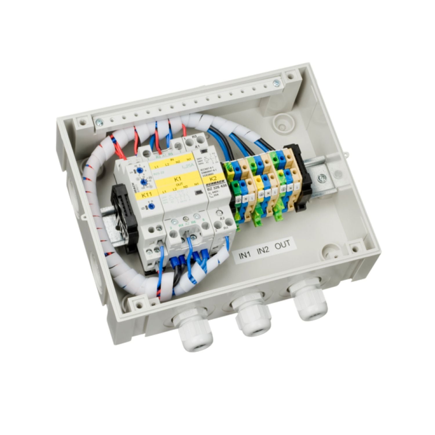 Victron VE Transfer Switch 5kVA, single phase, 200-250VAC close up view