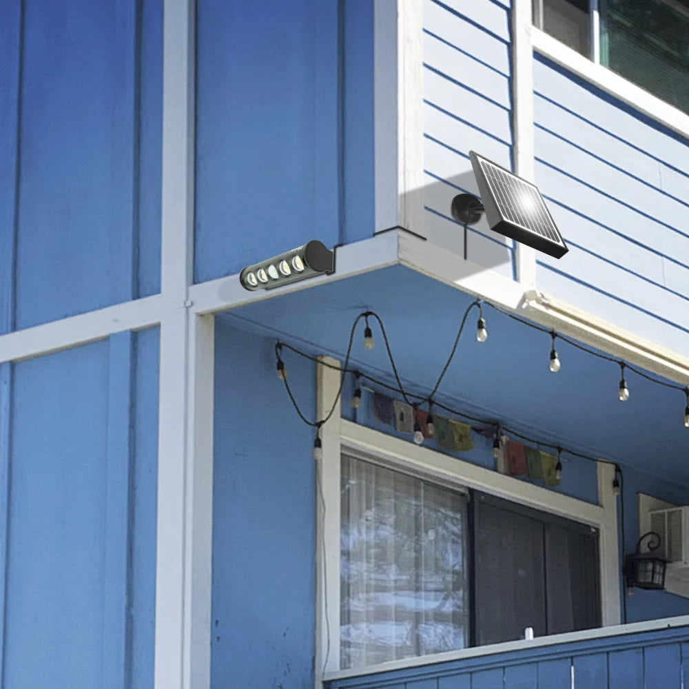 Wagan 1000Lm In & Out Detachable Solar Wall Light Wall Split
