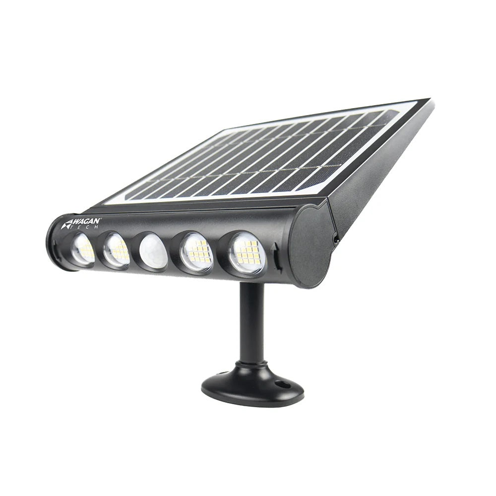 Wagan 1000Lm In & Out Detachable Solar Wall Light Close Up Light