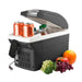 Wagan 6 Quart Personal Fridge/Warmer Filled With Drinks And Snacks