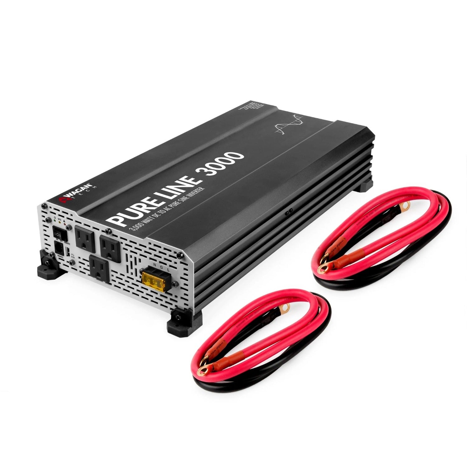 Wagan Pure Line Inverter 3000 Watt And AWG Cable