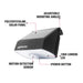 Wagan Tech 1000 Lumen Solar Wall Light Features