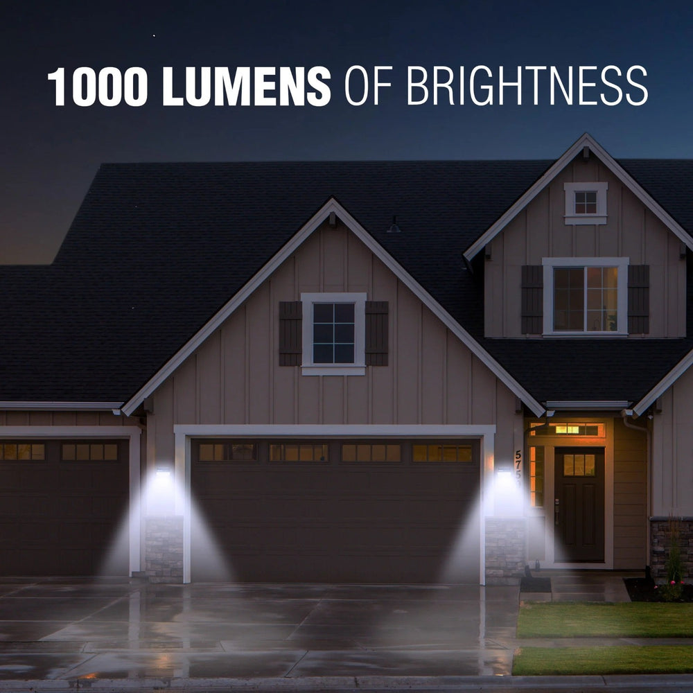 Wagan Tech 1000 Lumen Solar Wall Light In A House
