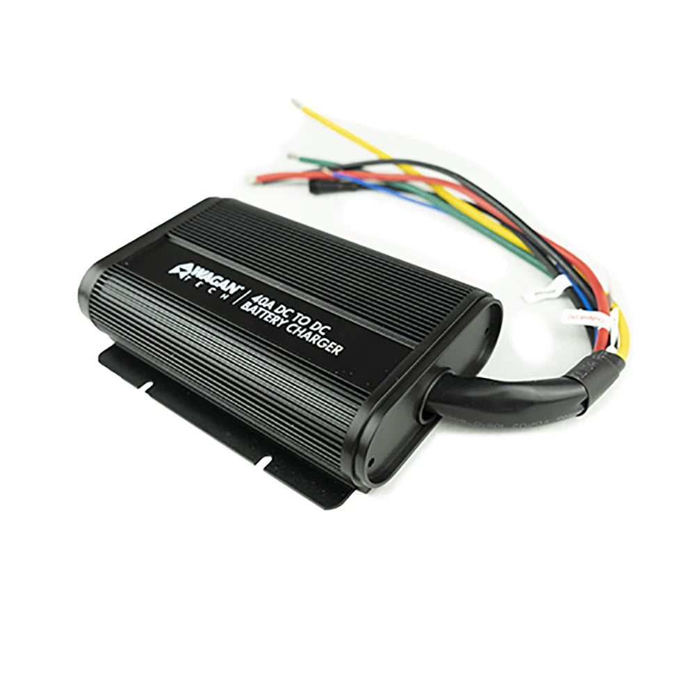 Wagan Tech 40A DC to DC Battery Charger Quarter Angle