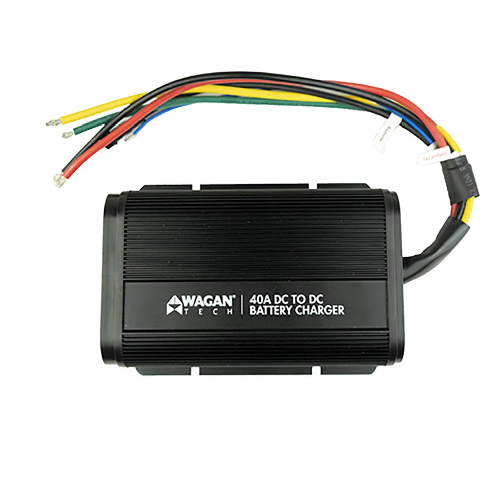 Wagan Tech 40A DC to DC Battery Charger Top Down