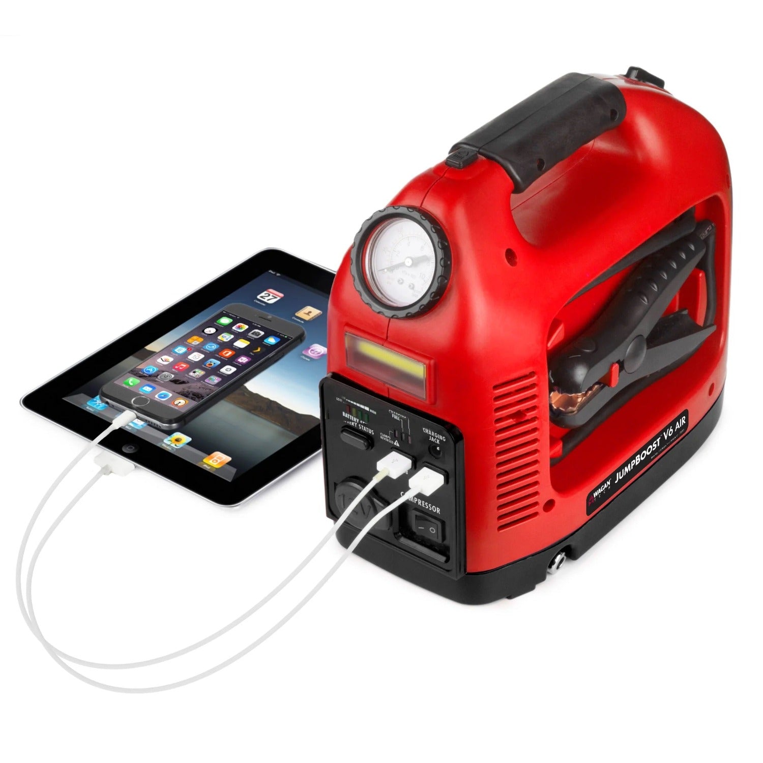 Wagan Tech JumpBoost V6 Air Charging iPad And iPhone