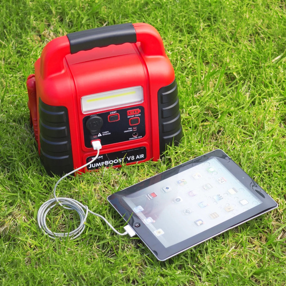 Wagan Tech JumpBoost V8 Air Charging iPad