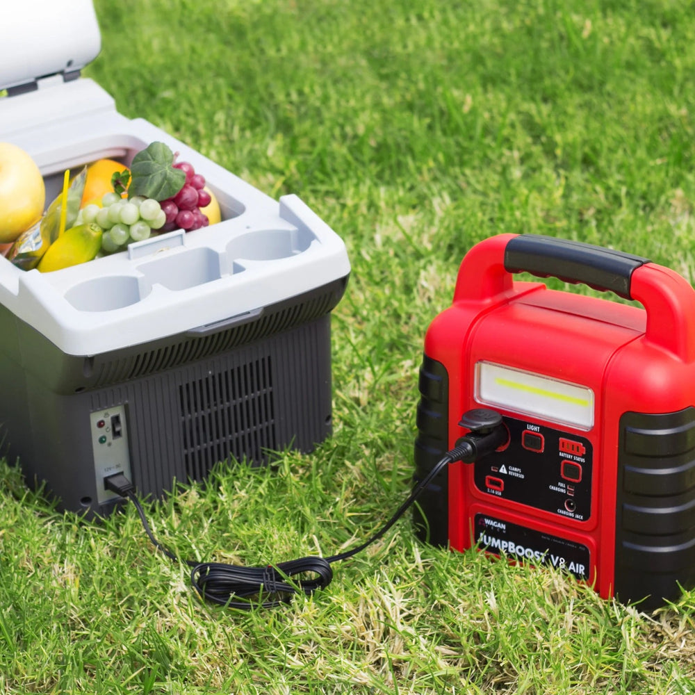 Wagan Tech JumpBoost V8 Air Powering A Car Fridge