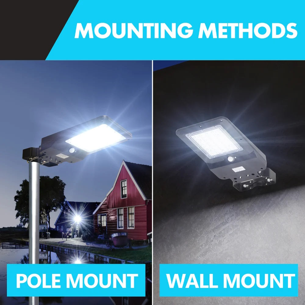 Wagan Tech Solar + LED Floodlight 1000 Mounting Methods
