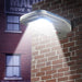Wagan Tech Solar + LED Floodlight 2000 On A Brick Wall