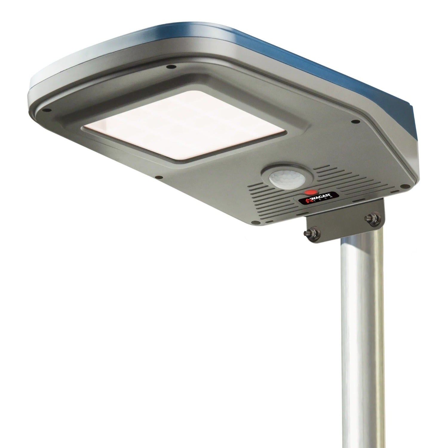 Wagan Tech Solar + LED Floodlight 2000 On A Pole
