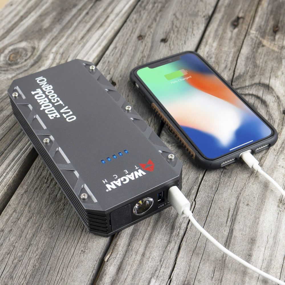 Wagan Tech iOnBoost™ V10 TORQUE Charging iPhone