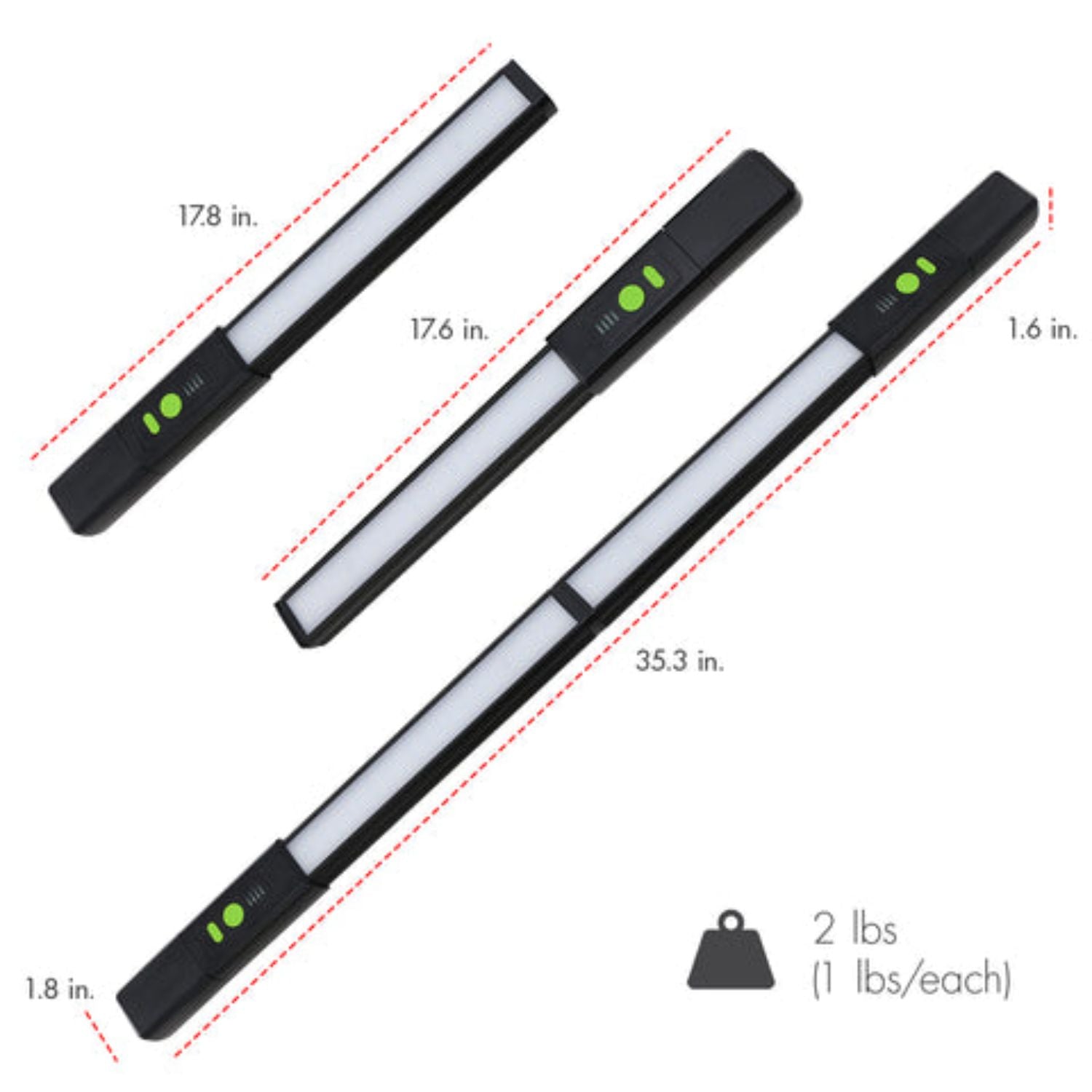 Wagan Brite-Nite Detachable Worklight dimensions
