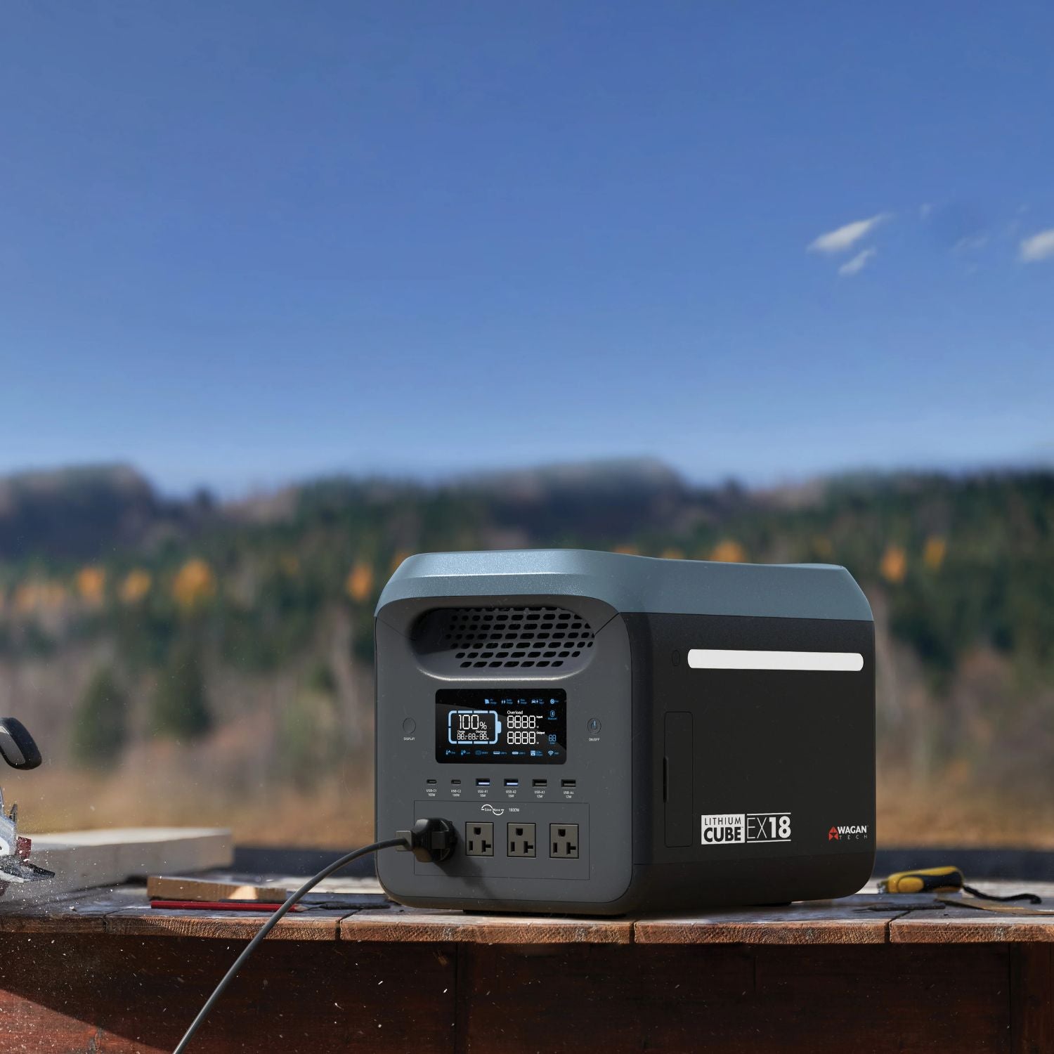 Wagan Lithium Cube™ EX18 left view