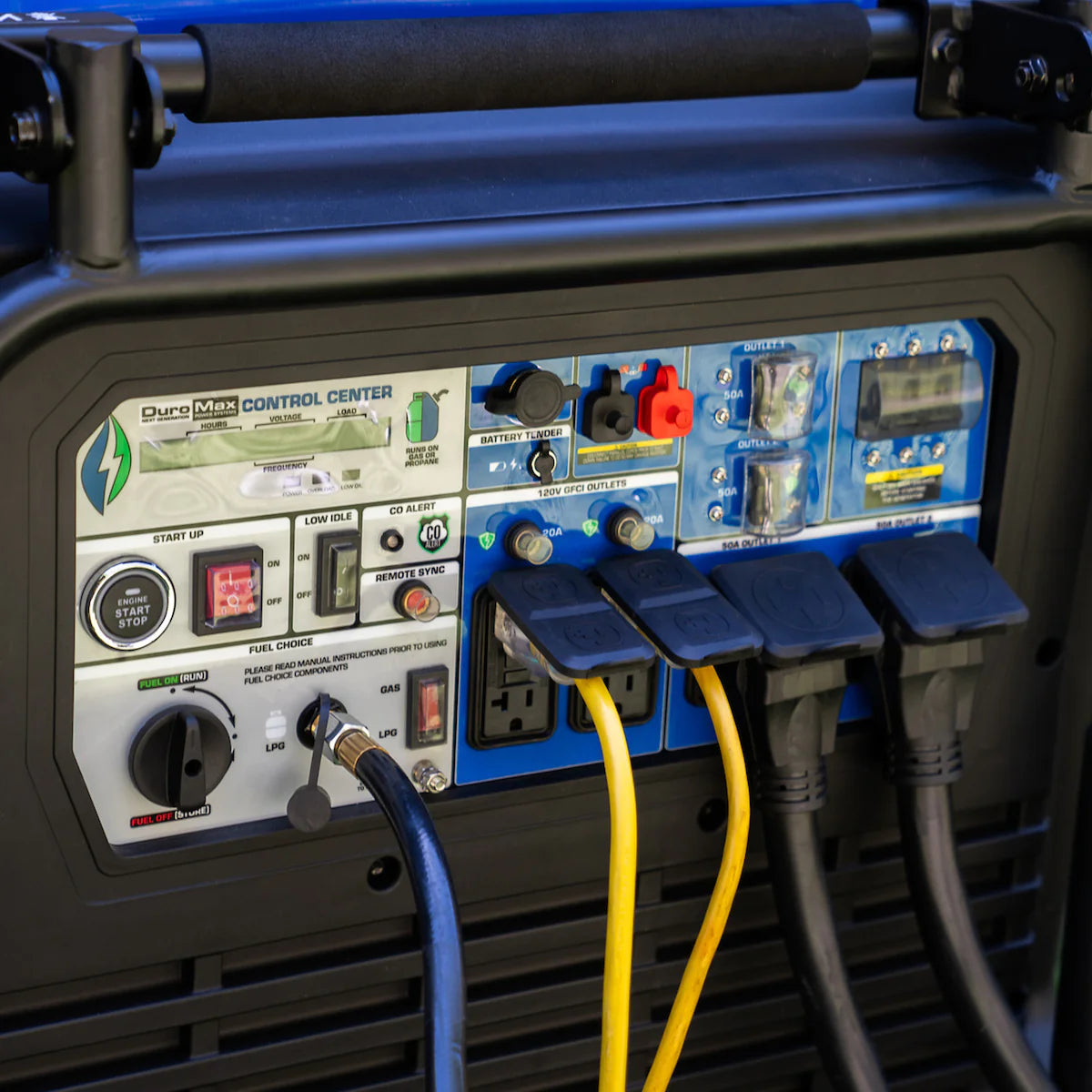 DuroMax XP16000iH Generator Control Center