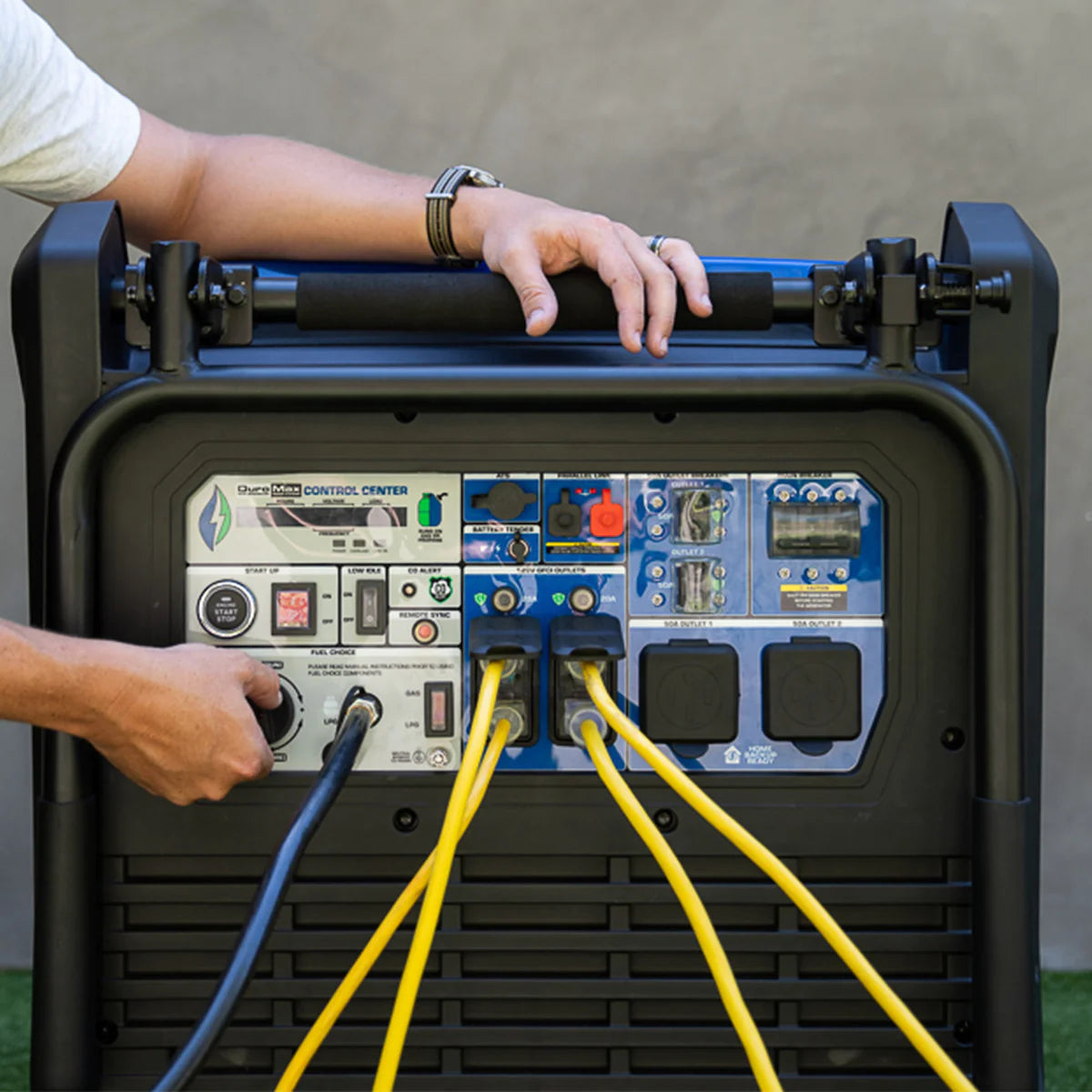 DuroMax XP16000iH Generator Control Center