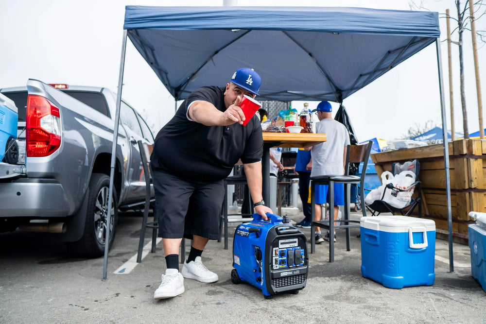 DuroMax XP4500iH Generator At A Tailgate