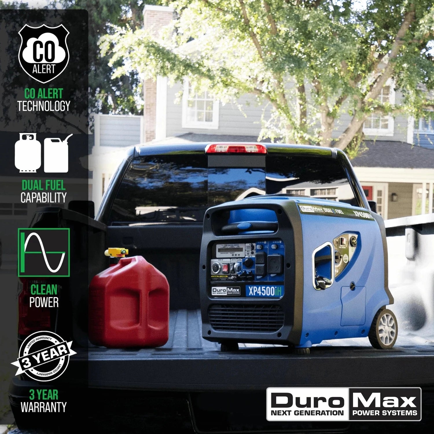 DuroMax XP4500iH Generator Features