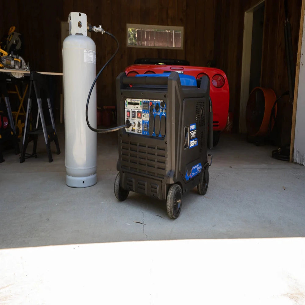 DuroMax XP9000iH Dual Fuel 7600W/9000W Portable Inverter Generator | C ...
