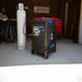 DuroMax XP9000iH Generator With A Propane Tank In A Garage