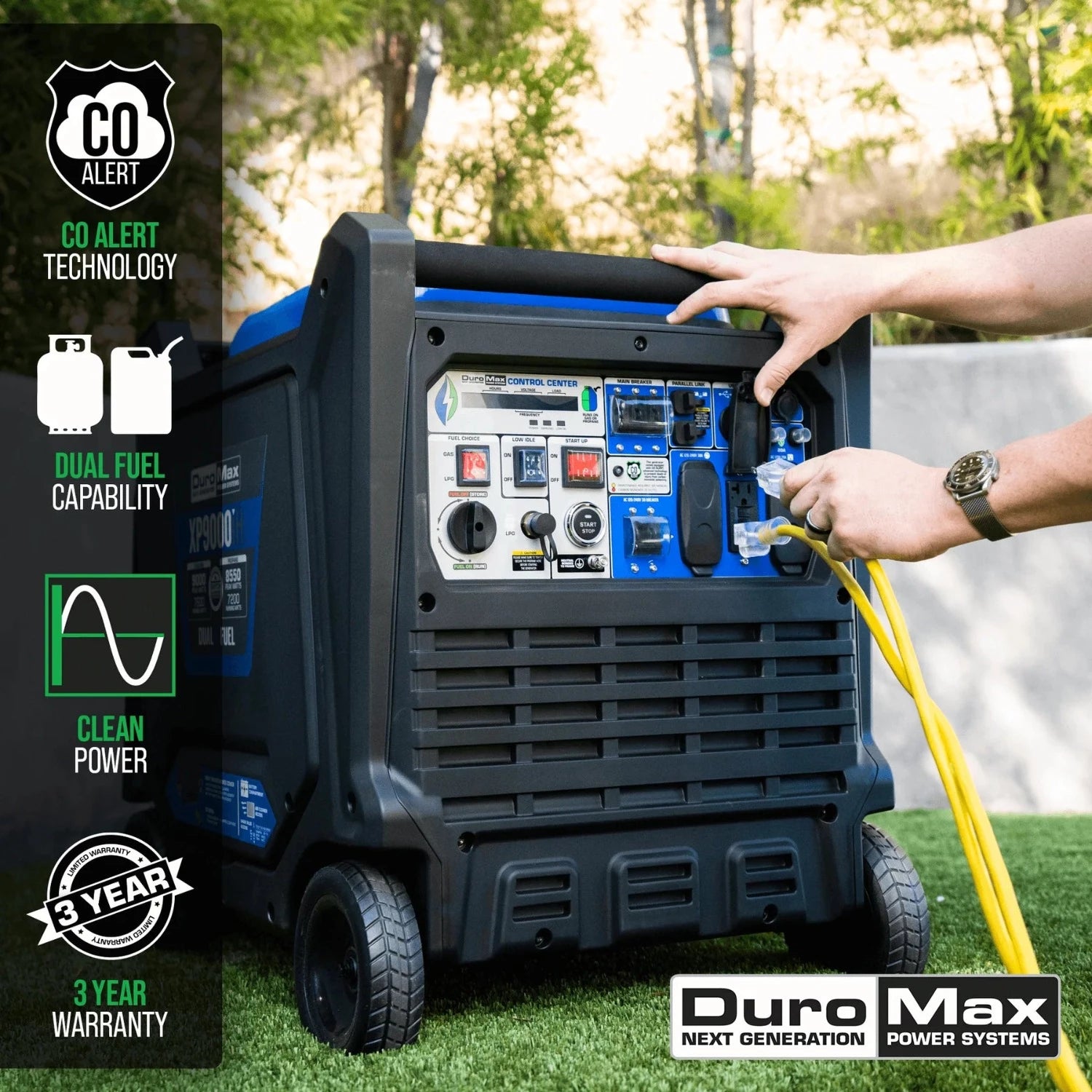 DuroMax XP9000iH Generator Features