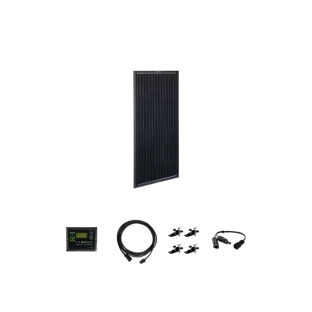Forest River 100 Watt Solar Prep Complete Kit (Adapts to MC4 Roof Cap)