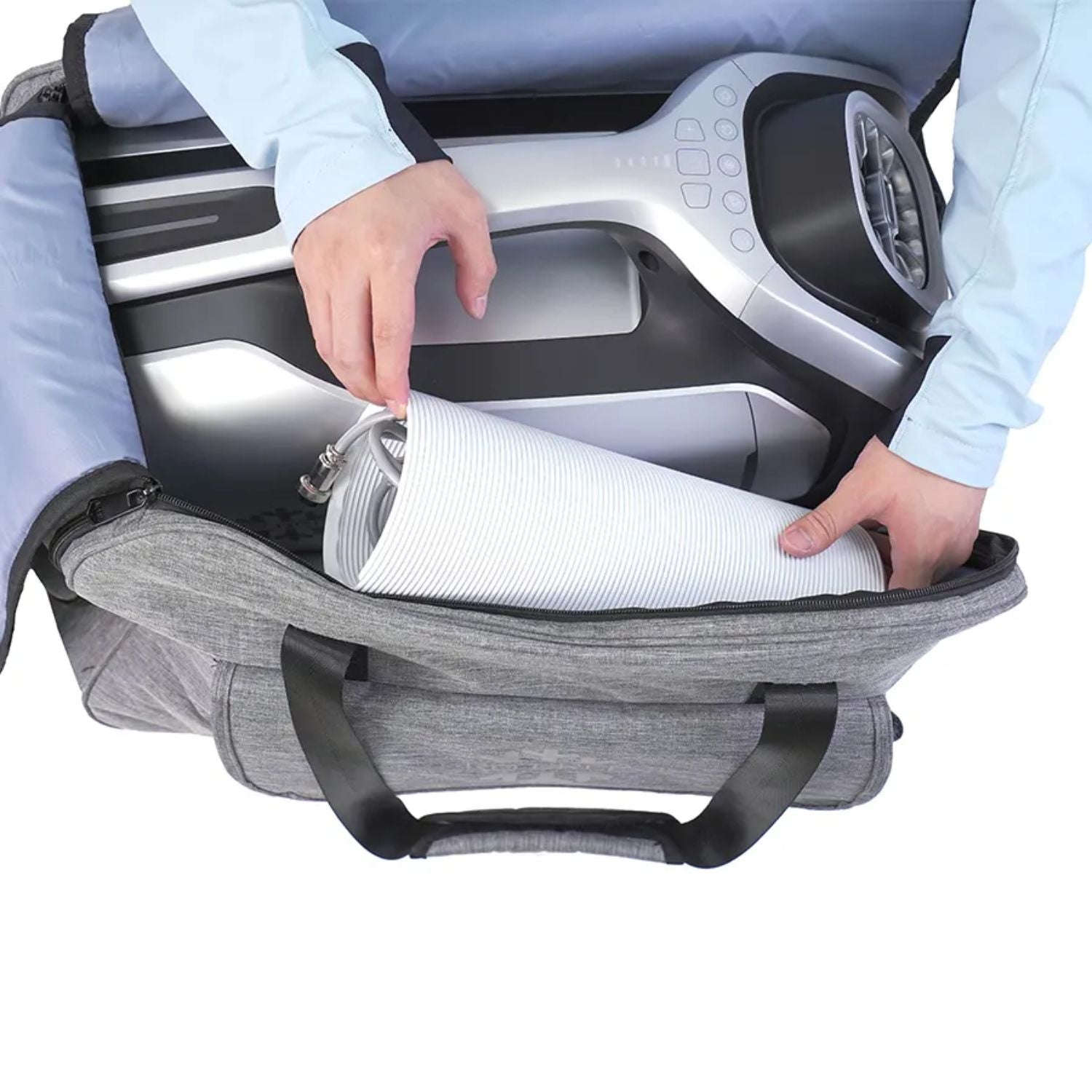ZERO BREEZE Mark 2 Portable Bag with With Air Conditioner Inside Bag