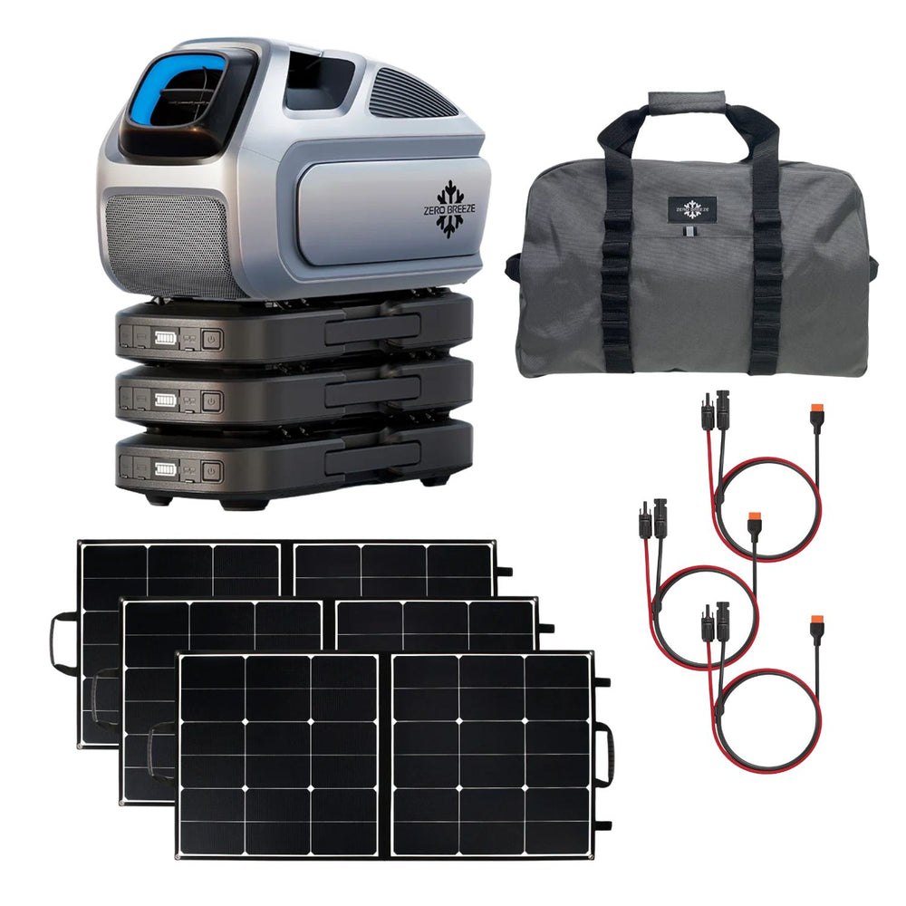 ZERO_BREEZE_Mark_3_With_Three_Batteries_Three_100_Watt_Solar_Panels_And_Free_Carry_Bag