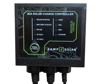 Zamp 20 Amp Solar Charge Controller Integrated PulseTech (PT20)