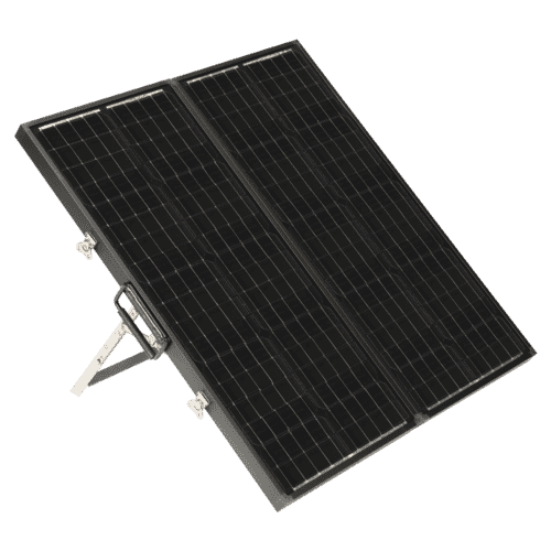 Zamp Solar Legacy Series Black 90-Watt Portable Regulated Solar Kit (Charge Controller Included)