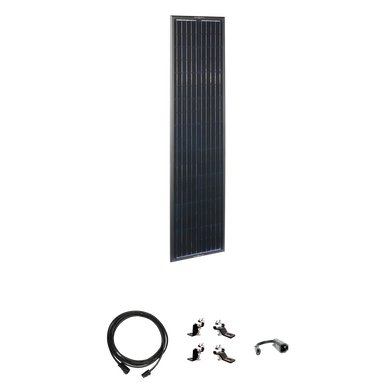Zamp Solar Airstream OBSIDIAN® SERIES 90 Watt Long Solar Panel Expansion Kit