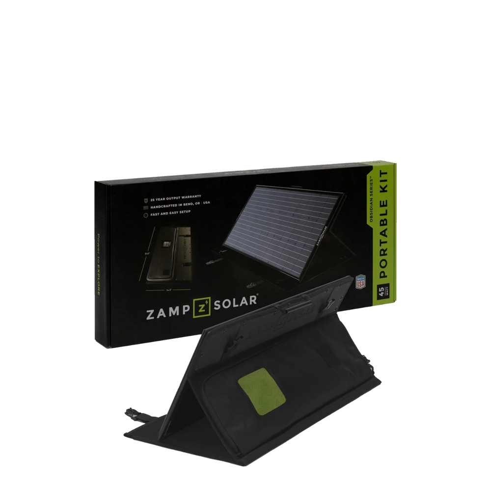 Zamp Solar Obsidian Portable Un-Regulated 45 Watt
