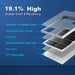 ACOPower 10W Monocrystalline Solar Panel for 12V Battery Charging 19.1 Percent Solar Cell Efficiency