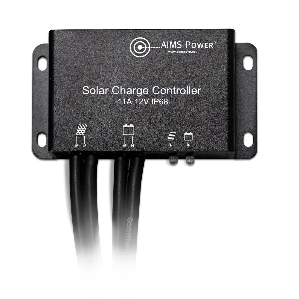 AIMS Power 11 Amp PWM Waterproof Solar Charge Controller