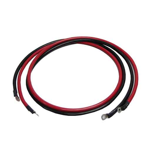 18 Foot 4 AWG Inverter Cable Set