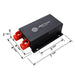 AIMS Power 200 Amp Battery Voltage Regulator Dimensions