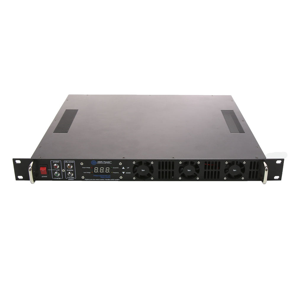 S Volt Rack Mount AIMS Power 1000 Watt 24 Volt Rack Mount Pure Sine Inverter | Outbound Power