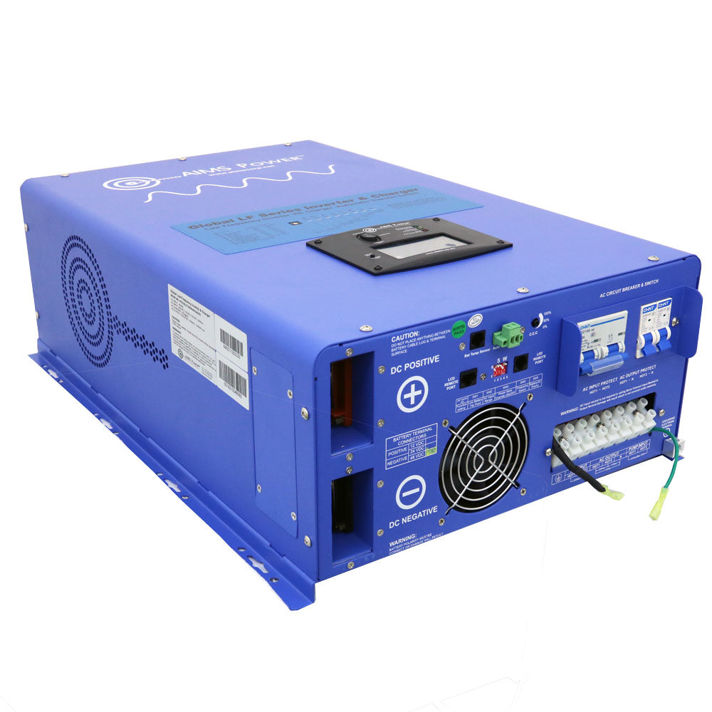 AIMS Power 10,000 Watt 48 Volt Pure Sine Inverter Charger