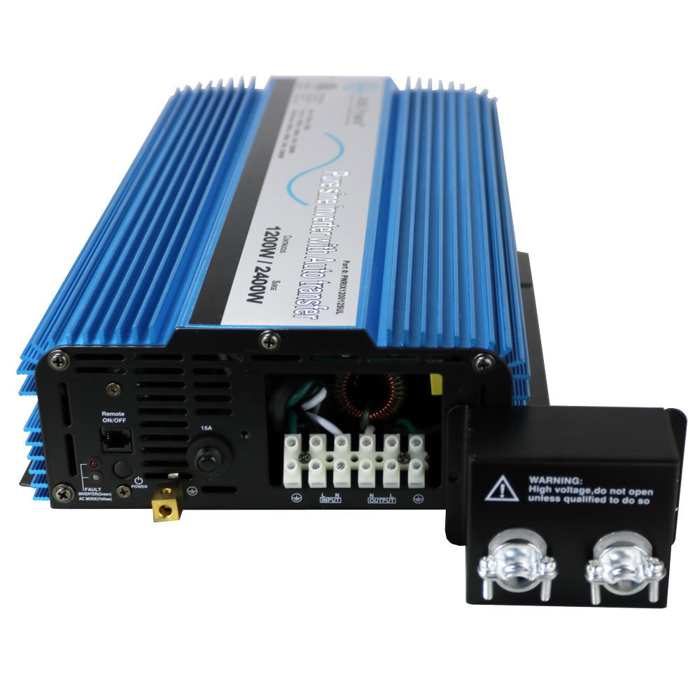 AIMS Power 1200W 12V Pure Sine Power Inverter