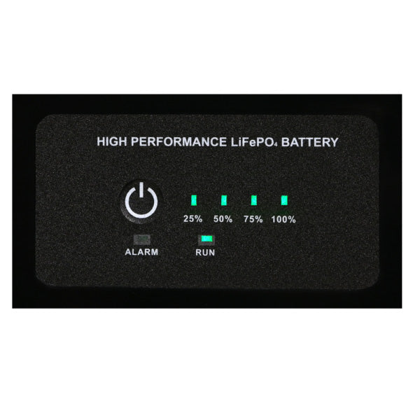 AIMS Power 12V 104Ah LiFeP04 Battery Panel