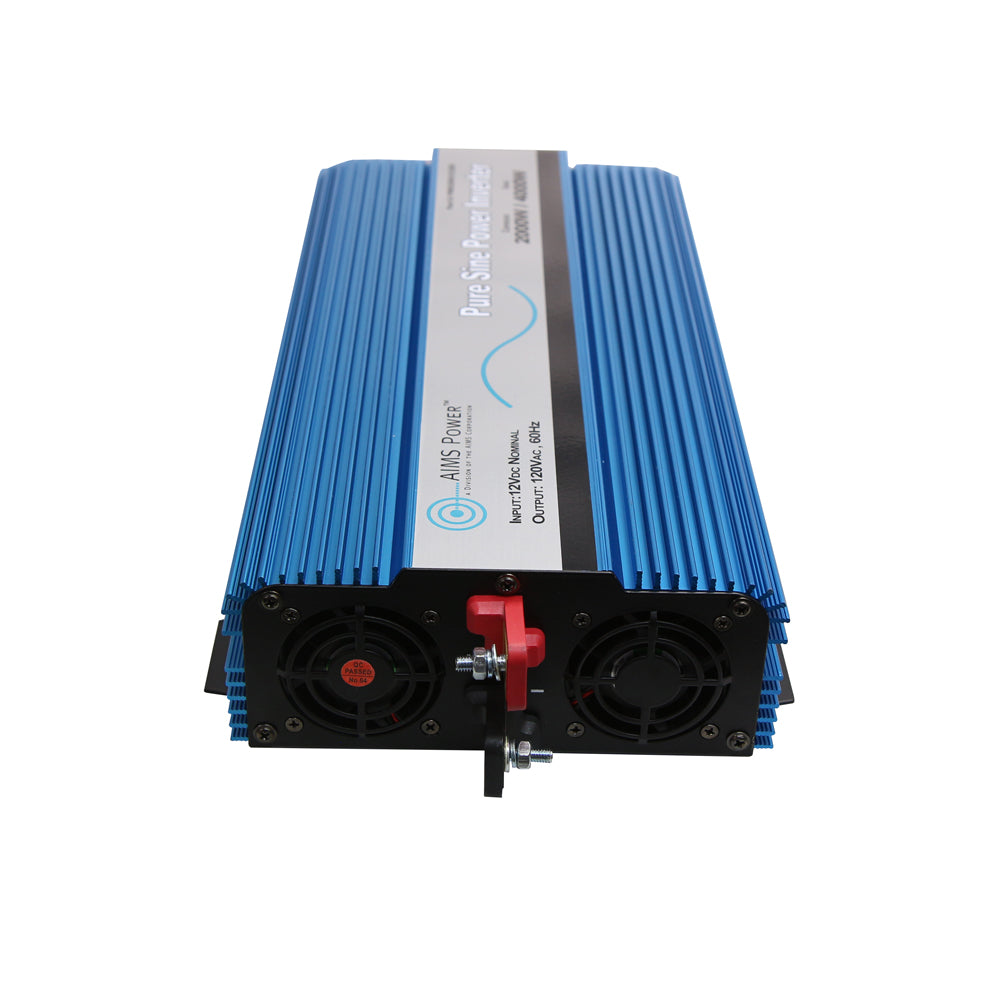 AIMS Power 2000W 12V Pure Sine Power Inverter