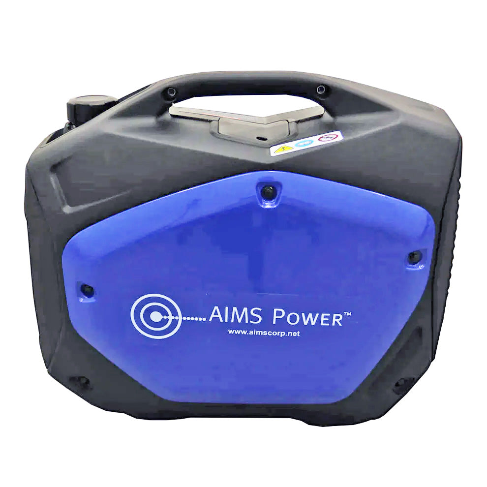 AIMS Power 2000W Portable Gasoline Pure Sine Inverter Generator Front View